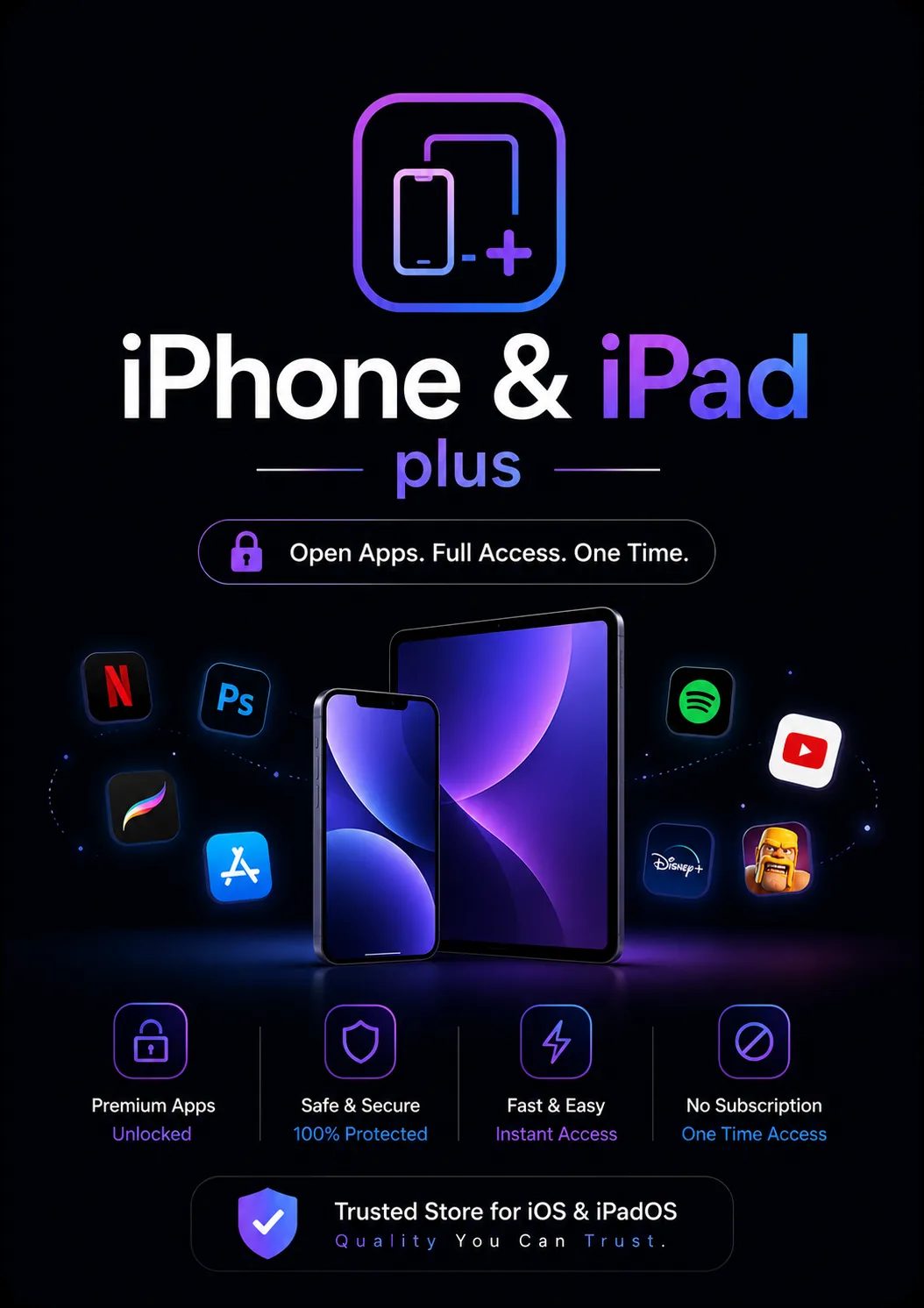 IPHONE & iPad Plus